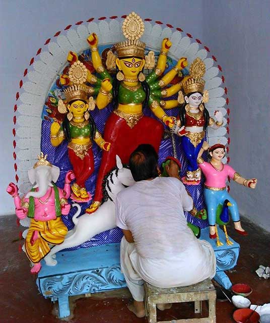 The idol is nearly ready