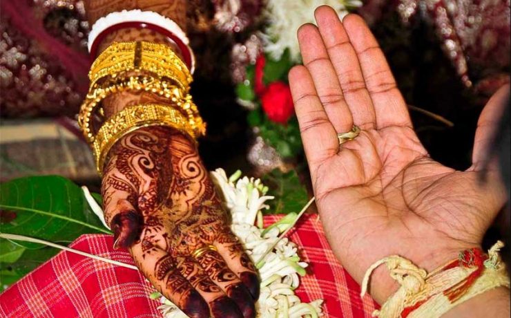 Bou Bhaat - hand in hand