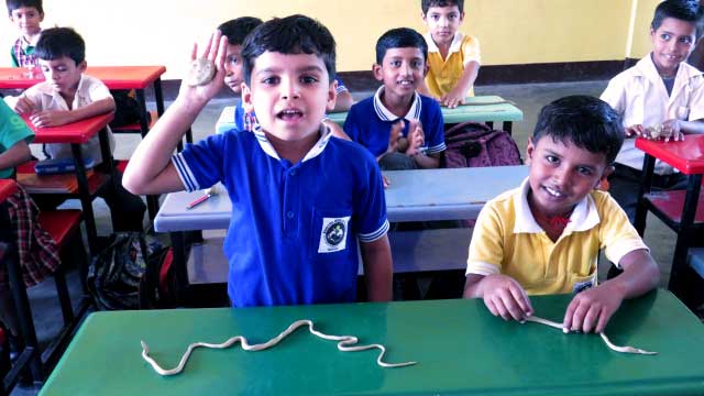Little students of Buddha World School