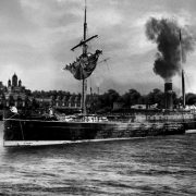 A steamboat on hooghly river