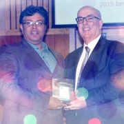 Richard McCracken with Debapratim