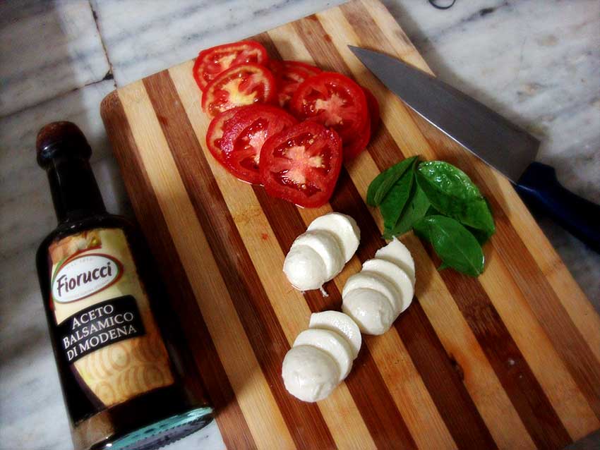 Caprese Preparation