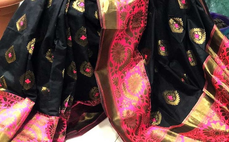 Black Saree