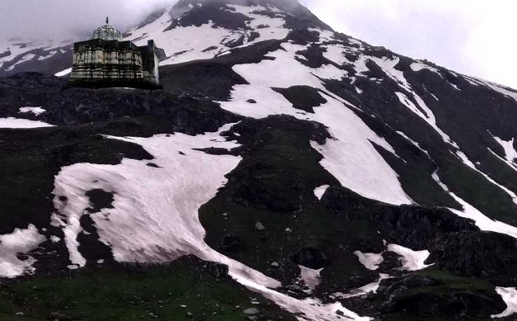 Shiv Temple on a mountain