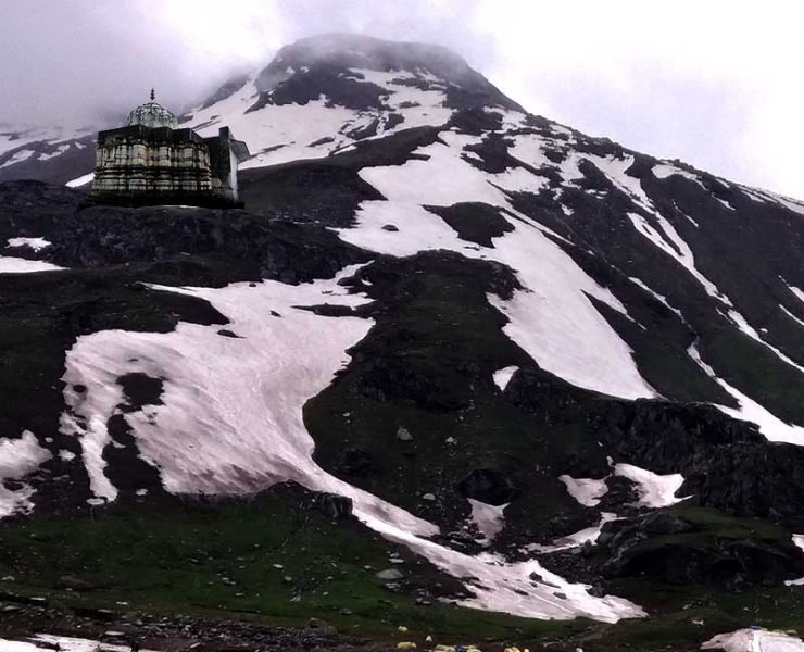 Shiv Temple on a mountain