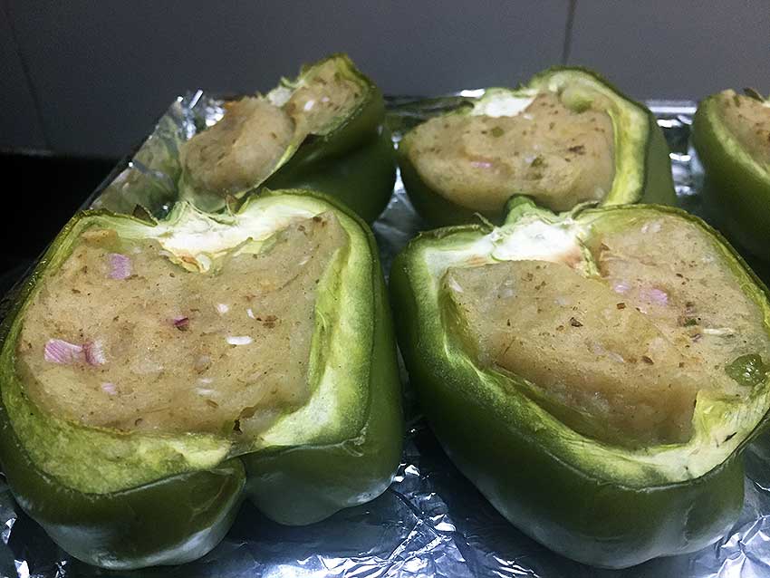 Capsicum filled