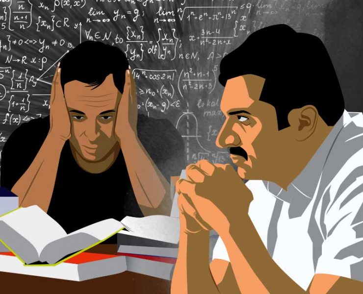 Student and the Examiner both going through a pangs of anxiety