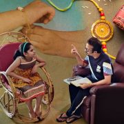Papa talks about the rakhi festival to Rene