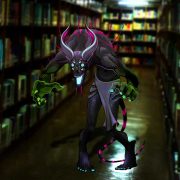 Monster in a library