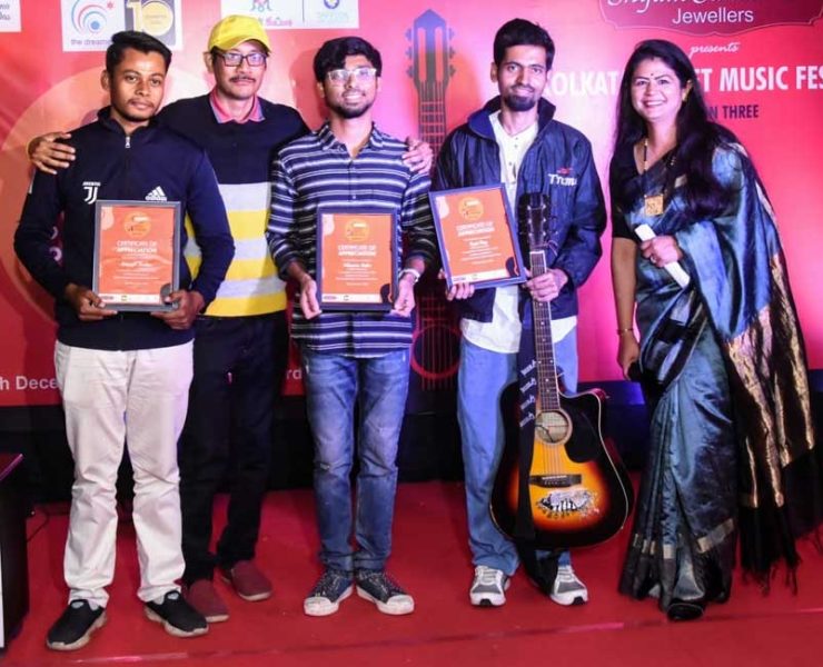 Kolkata Street Music Festival Season 3 Participants with Sudipta Chanda