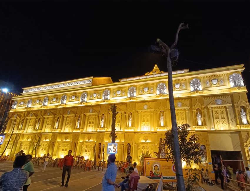 Burmashell Durga Puja Pandal