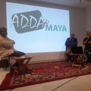 Rishi Burua, Parag Roy and Partha Dasgupta at Adda@Maya