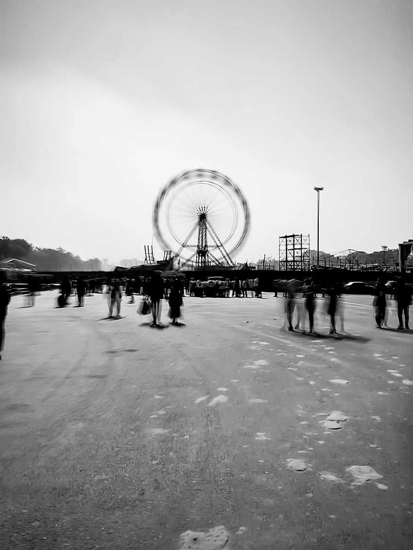 The Giant Wheel at Red Fort
