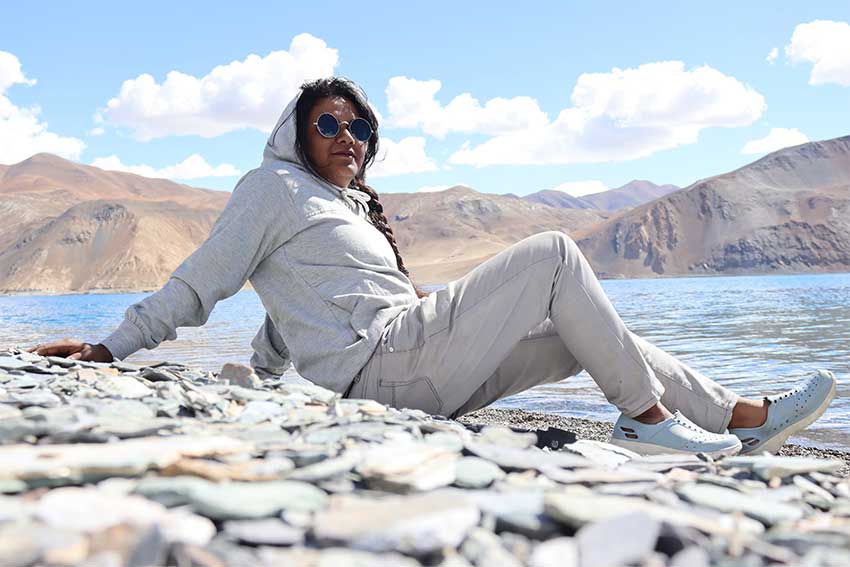Ipsita Biswas at Ladakh
