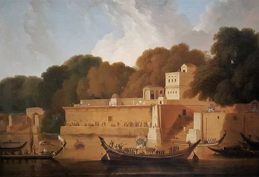 Thomas Daniell's version of Durga