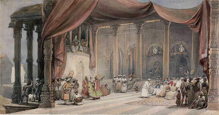 William Prinsep's Durga Painting