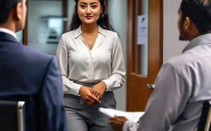 Rachana Pradhan in the interview