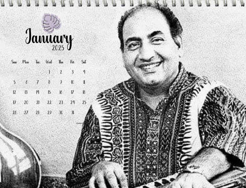 Rafi Calendar