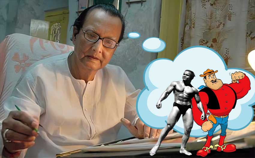 Narayan Debnath's inspiration Manohar Aich and Desparate Dan