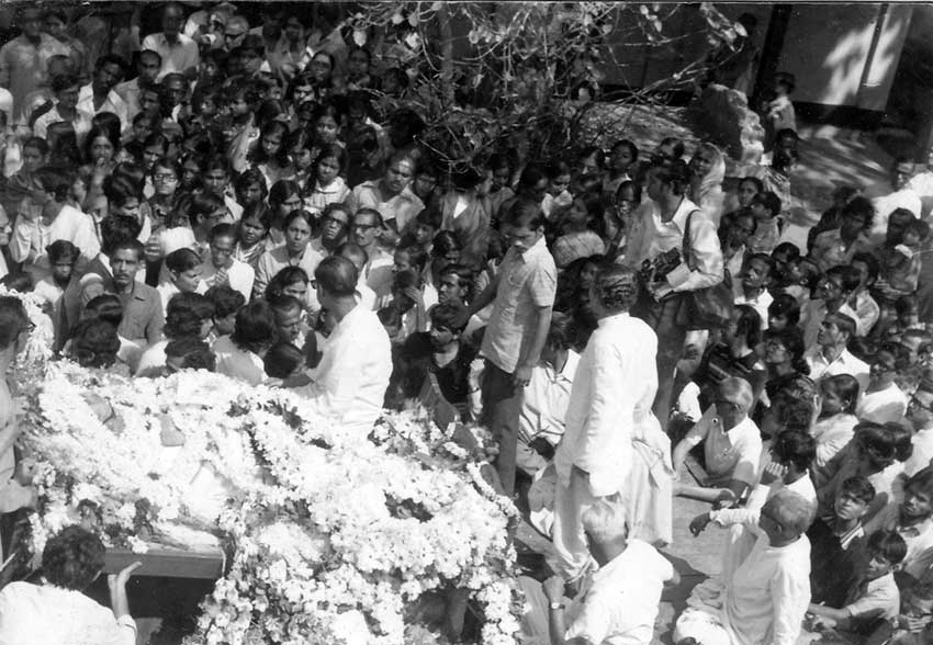 Pankaj Mullick's Funeral Procession in 1978