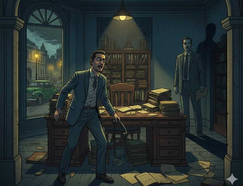 A Ghost Story Set in Writers Building