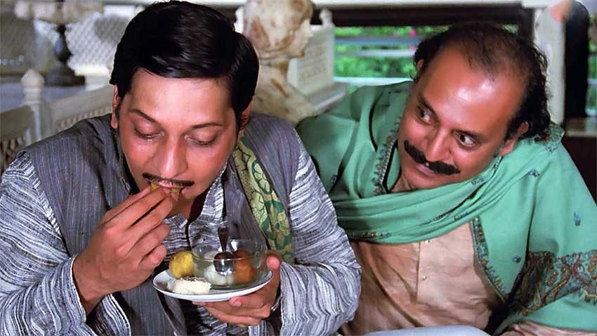 Amol Palekar and Utpal Dutt in the hillarious 'Gol Maal'