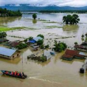 Community relief and rescue efforts in Assam and Nagaland flood