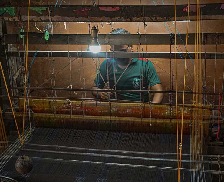 Ikat Weaving Maniabandha