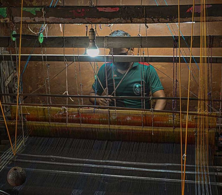 Ikat Weaving Maniabandha