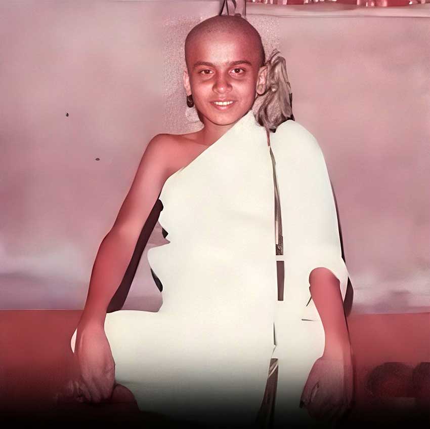 Zubeen a child then
