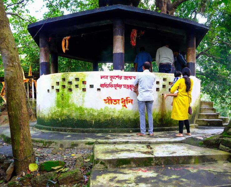 Sita Dhuni, the sacred fireplace site at Tapoban.